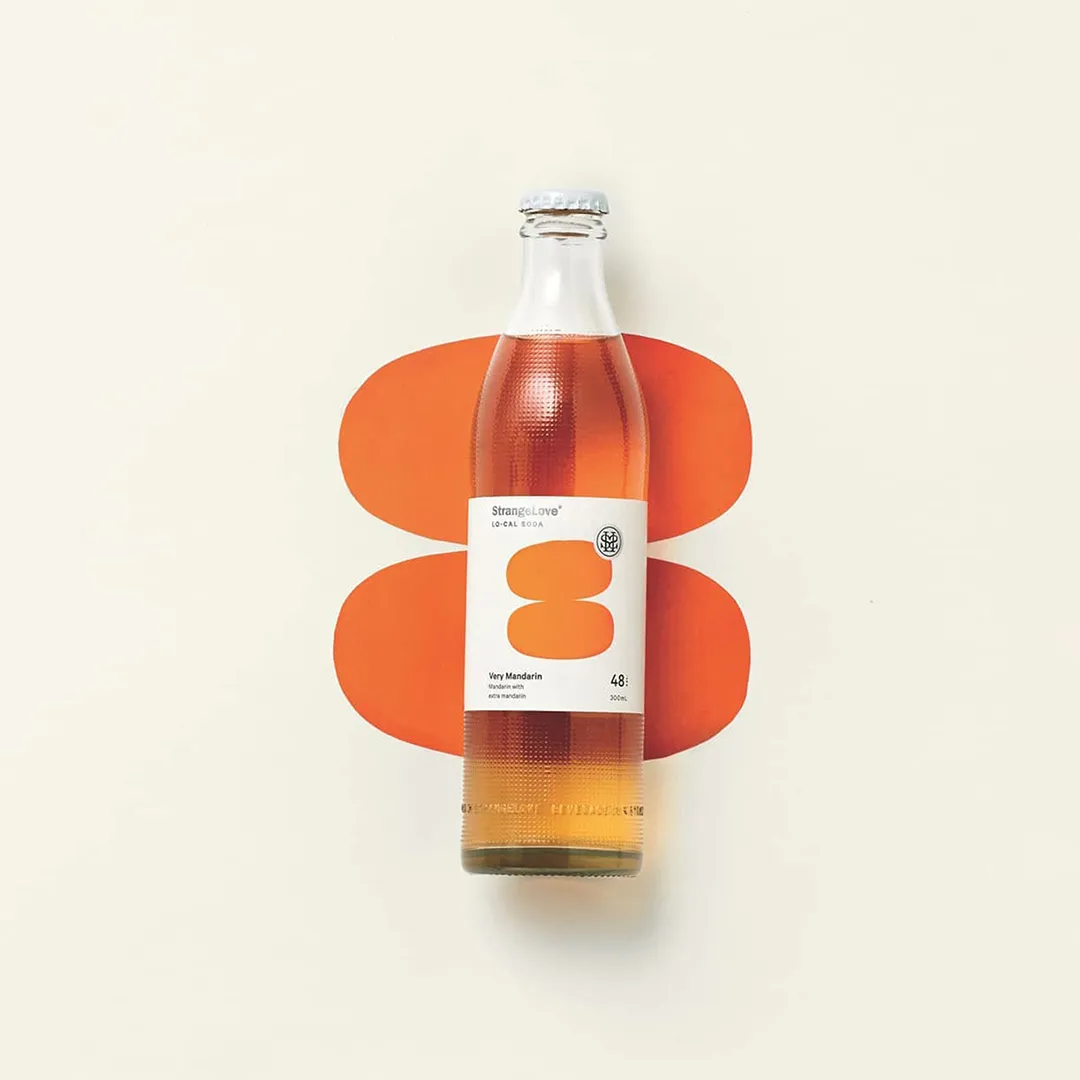 StrangeLove Lo-cal Soda Very Mandarin