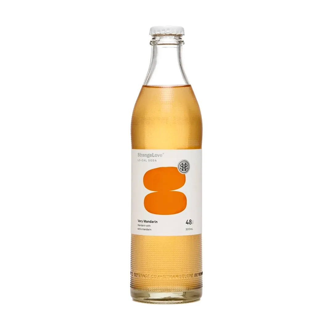 StrangeLove Lo-cal Soda Very Mandarin