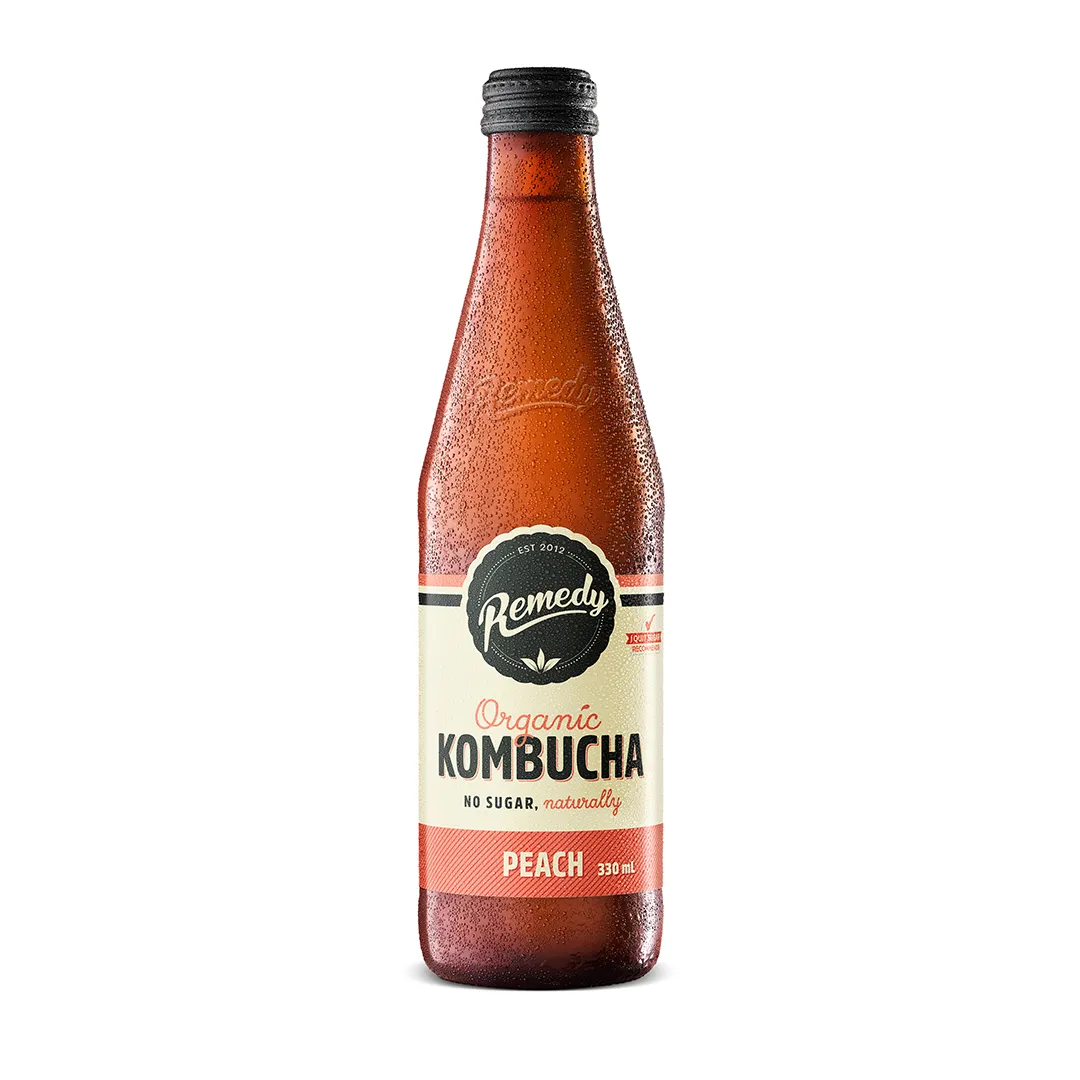 Remedy Kombucha Peach