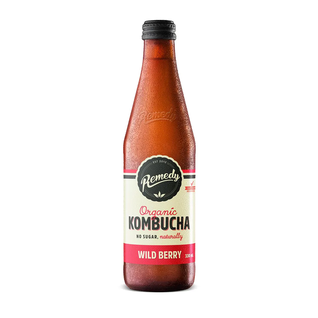 Remedy Kombucha Wild Berry