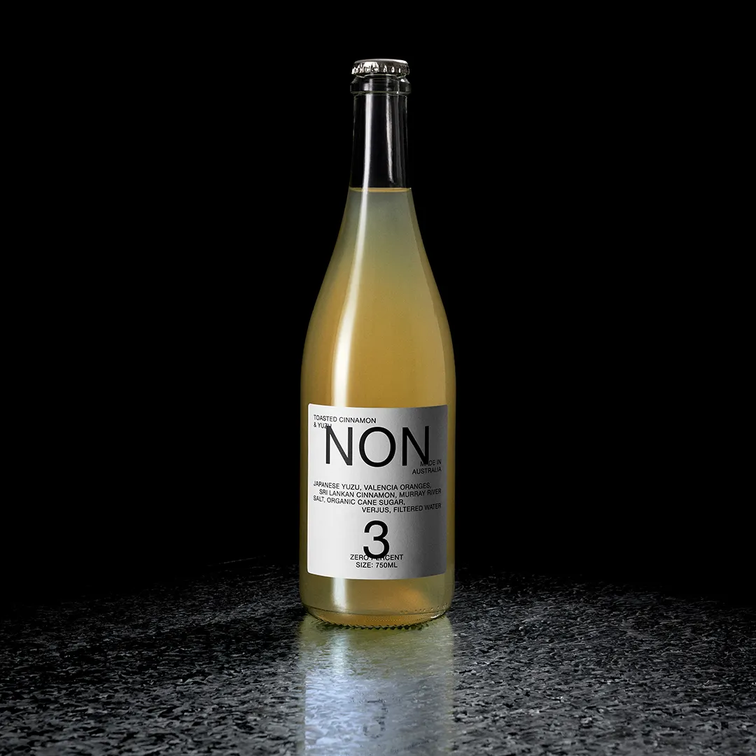 NON Wine Alternative Non-alcoholic. Gluten-free. Halal. Vegan certified.