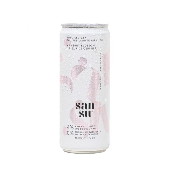 Sansu Yuzu & Cherry Blossom Seltzer
