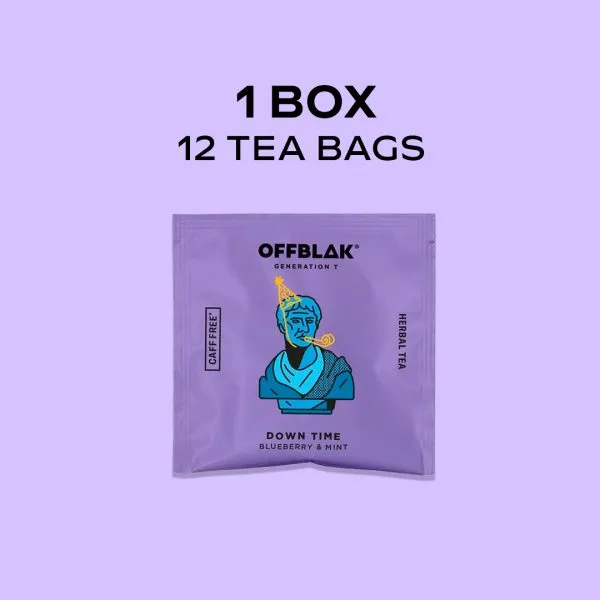OFFBLAK Blueberry & Mint Herbal Tea