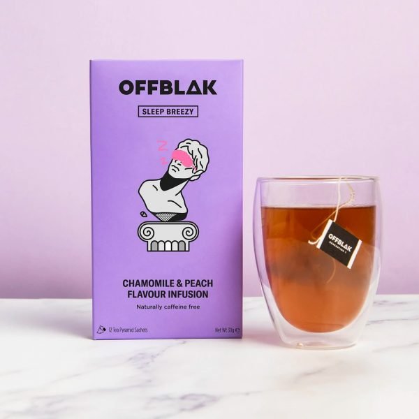 OFFBLAK Chamomile & Peach Herbal Tea