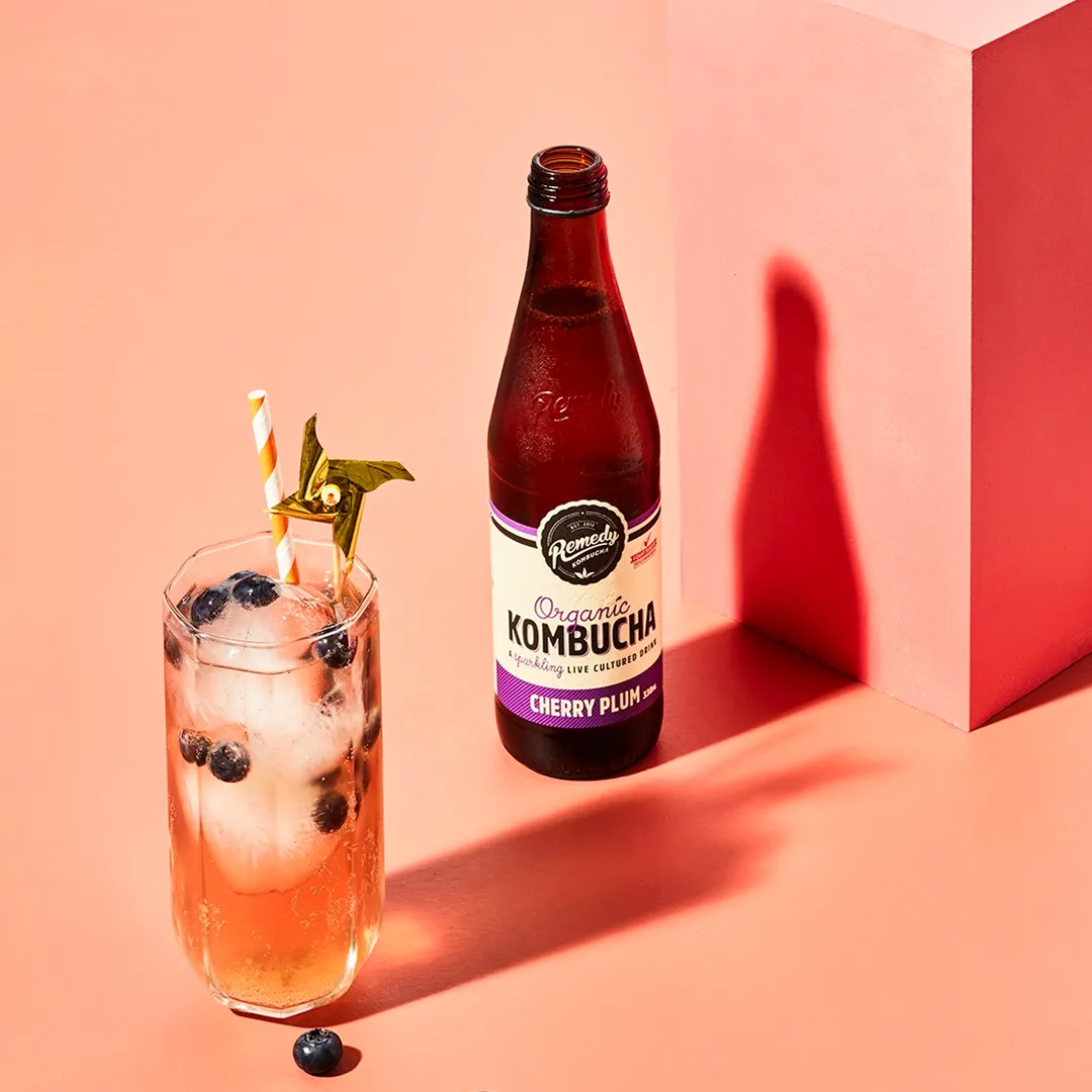 Remedy Kombucha Cherry Plum