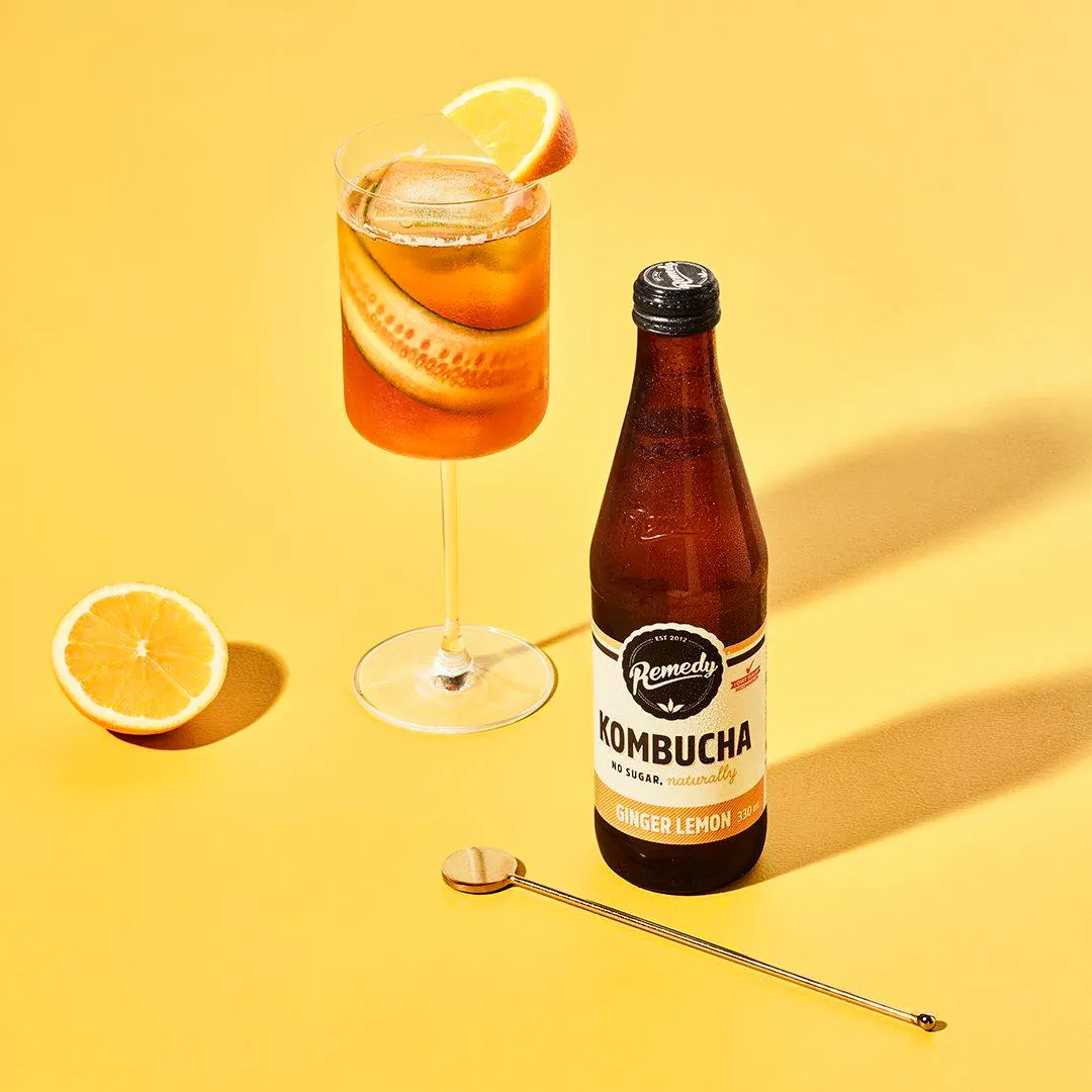 Remedy Kombucha Ginger Lemon