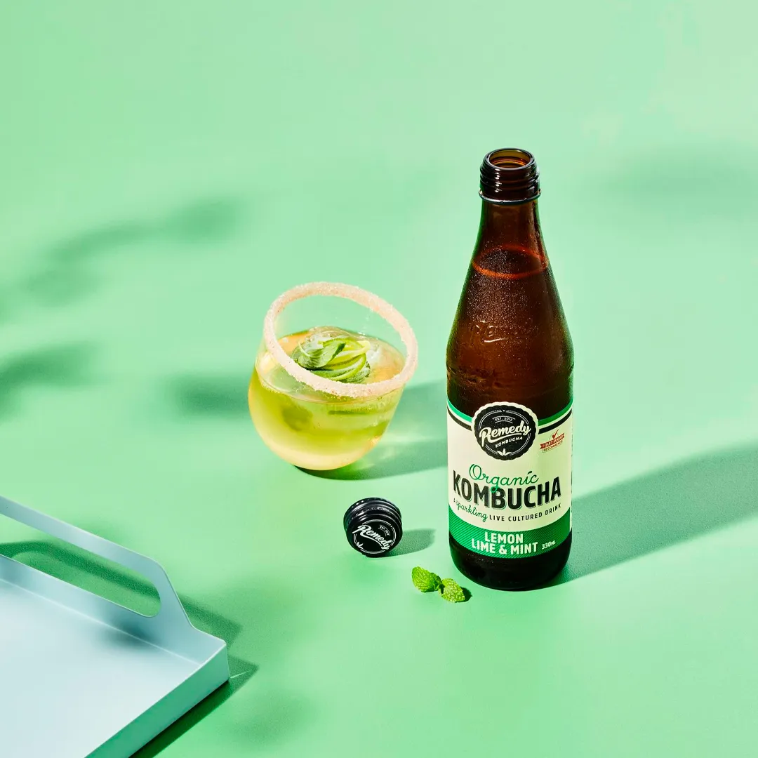 Remedy Kombucha Lemon Lime & Mint