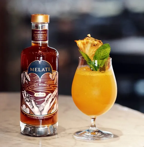 Melati Fresh used in a cocktail drink