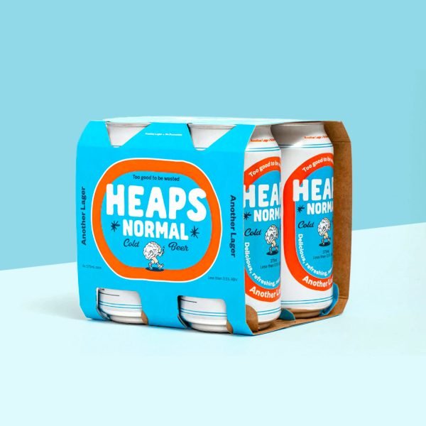 heaps normal lager 4 pack