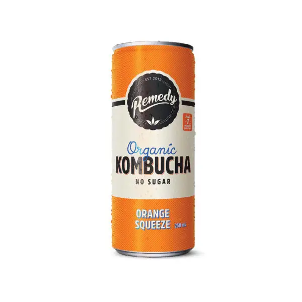 Remedy Kombucha Orange Squeeze