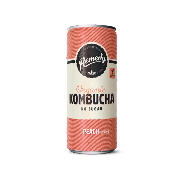 Remedy Kombucha Peach