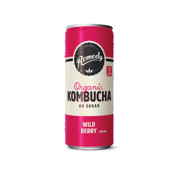 Remedy Kombucha Wild Berry