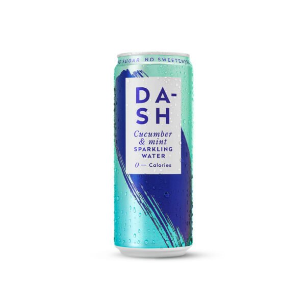 DASH Cucumber Sparkling Water with Mint